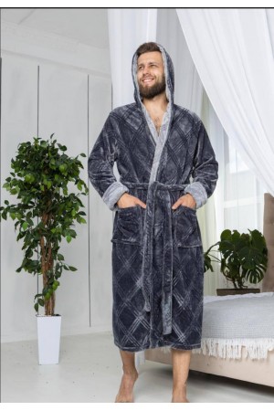 Халат мужской cage gray Romance Style 