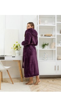 Женский  махровый халат "Шарпей" Woman Romance Style 2104