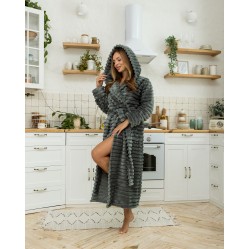 Женский  махровый халат "Шарпей" Woman Romance Style 2104