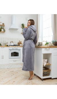 Женский  махровый халат  Woman Romance Style 2104