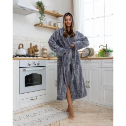 Женский  махровый халат Woman Romance Style 2104