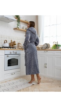 Женский  махровый халат Woman Romance Style 2104