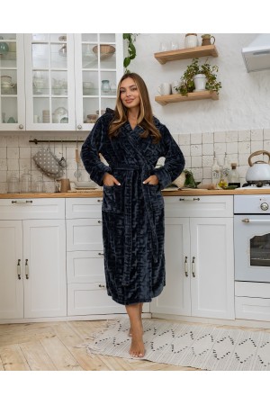 Женский  махровый халат Woman Romance Style 2104