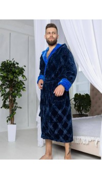 Халат мужской cage blue Romance Style 