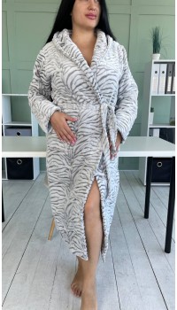 Женский махровый халат Шиншила  Woman Romance Style 20261