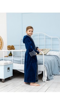 Подростковый махровый халат Хаки Kids Romans 906