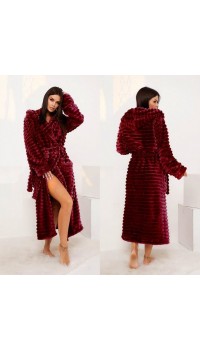 Женский махровый халат "Шарпей" Woman Romance Style 2108