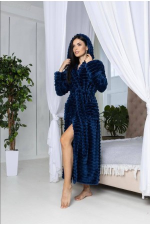 Женский махровый халат "Шарпей" Woman Romance Style 2331