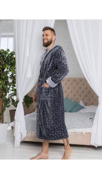 Халат мужской versa gray Romance Style 