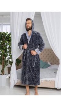 Халат мужской versa gray Romance Style 
