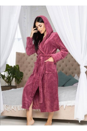 Женский махровый халат Woman Romance Style 20761