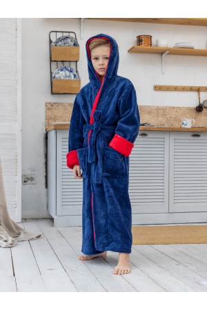 Махровый подростковый халат Kids Romans 902