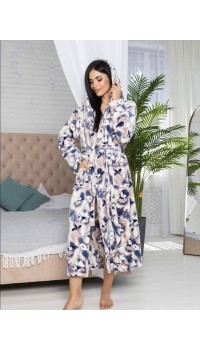 Махровый женский халат Woman Romance Style 2234