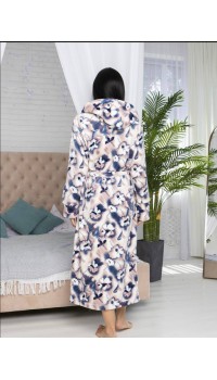 Махровый женский халат Woman Romance Style 2234