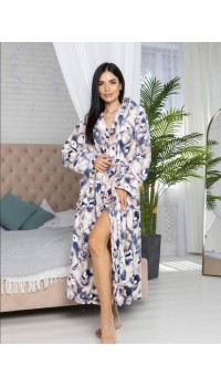 Махровый женский халат Woman Romance Style 2234