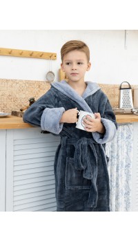 Подростковый махровый халат Kids Romans 904