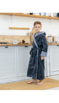 Подростковый махровый халат Kids Romans 904