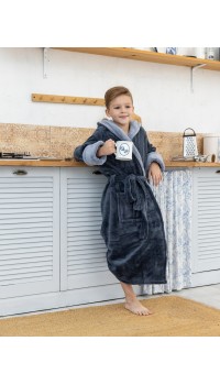 Подростковый махровый халат Kids Romans 904
