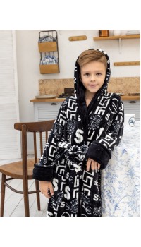 Подростковый махровый халат Kids Romans 905