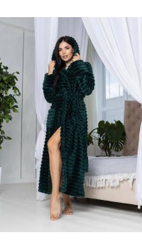 Женский махровый халат "Шарпей" Woman Romance Style 2131