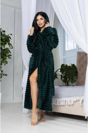 Женский махровый халат "Шарпей" Woman Romance Style 2131