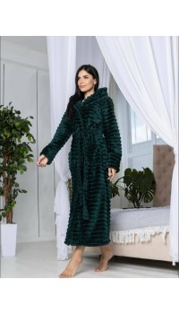 Женский махровый халат "Шарпей" Woman Romance Style 2131