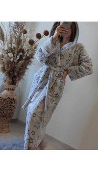 Женский махровый халат Woman Romance Style 2677