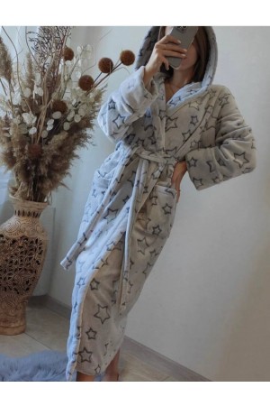 Женский махровый халат Woman Romance Style 2677